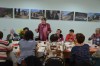Акция «Поздравим ветерана: открытки, цветы, конфеты», библиотечное обслуживание на дому, выставки-советы, экспозиции прикладного творчества ветеранов"